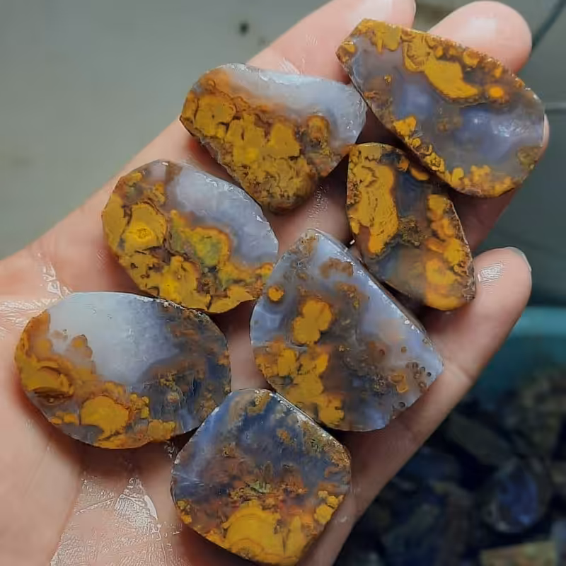 پک حبه نگینی عقیق شجر 