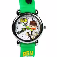 ساعت مچی عقربه ای بچگانه BEN10سبز