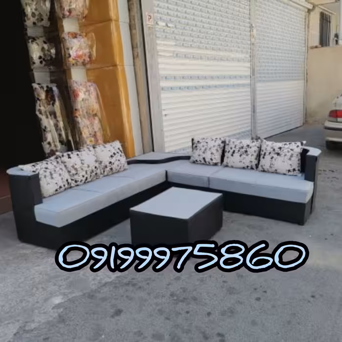 مبل مبلمان راحتی ال کنج پرند 