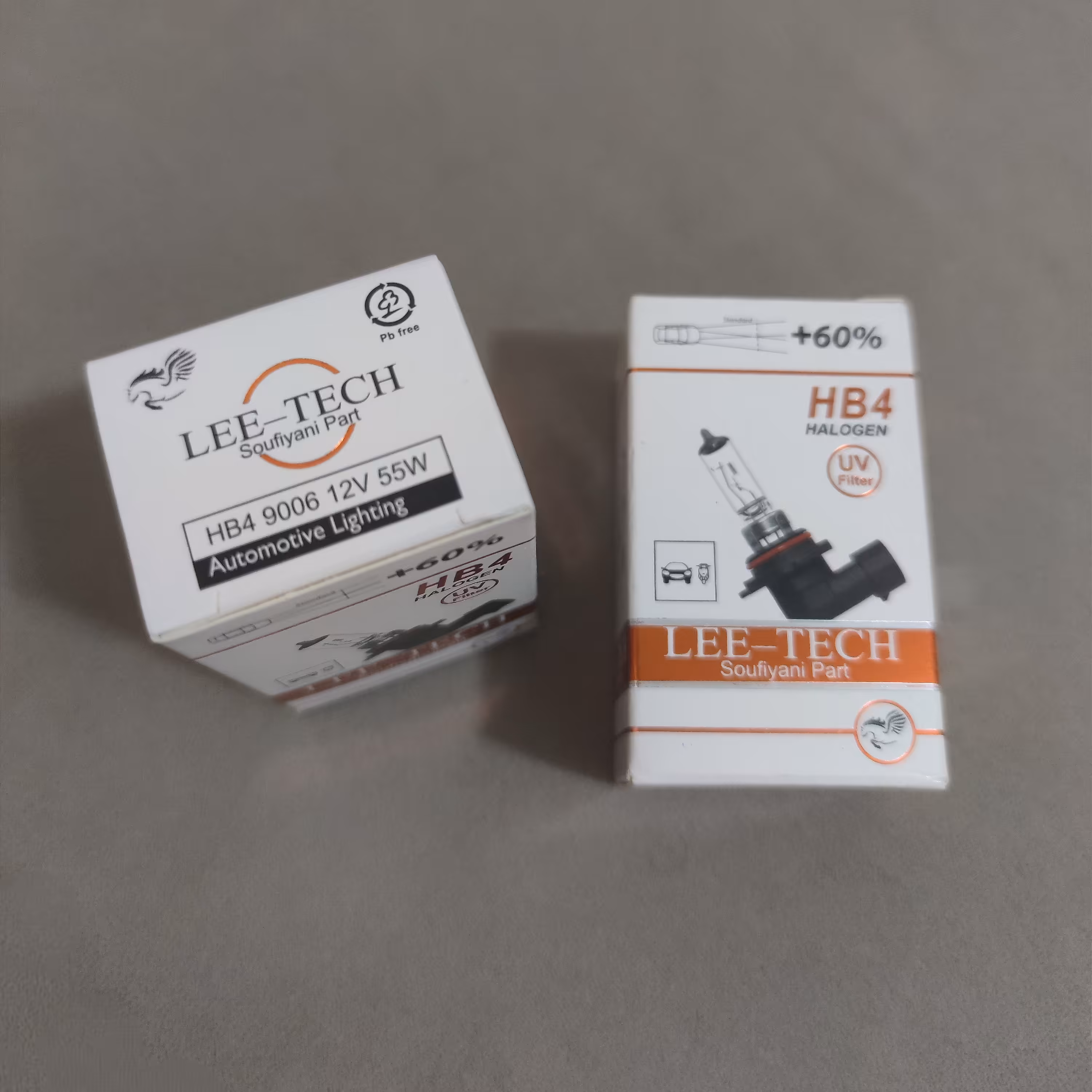 لامپ هالوژن گازی پایه HB4 یا همان 9006 مشهور به پرادویی توضیحات مطالعه شود 12ولت 55وات فابریکی بسته 2عددی