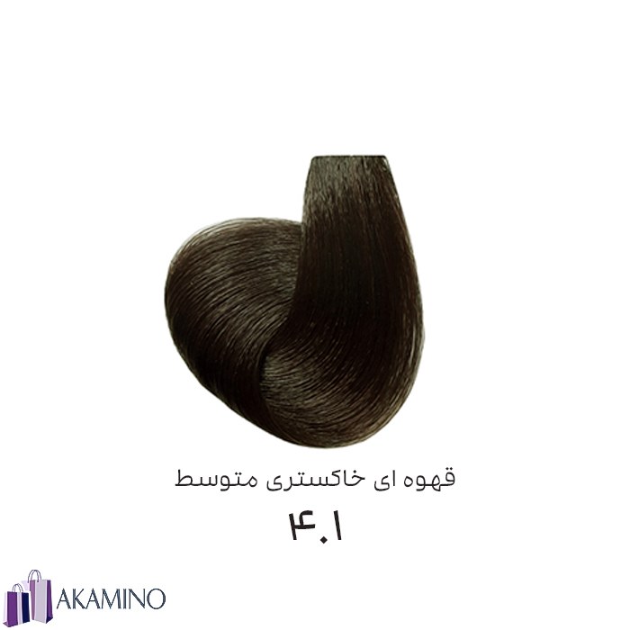 رنگ مو DF قهوه ای خاکستری متوسط شماره 41
