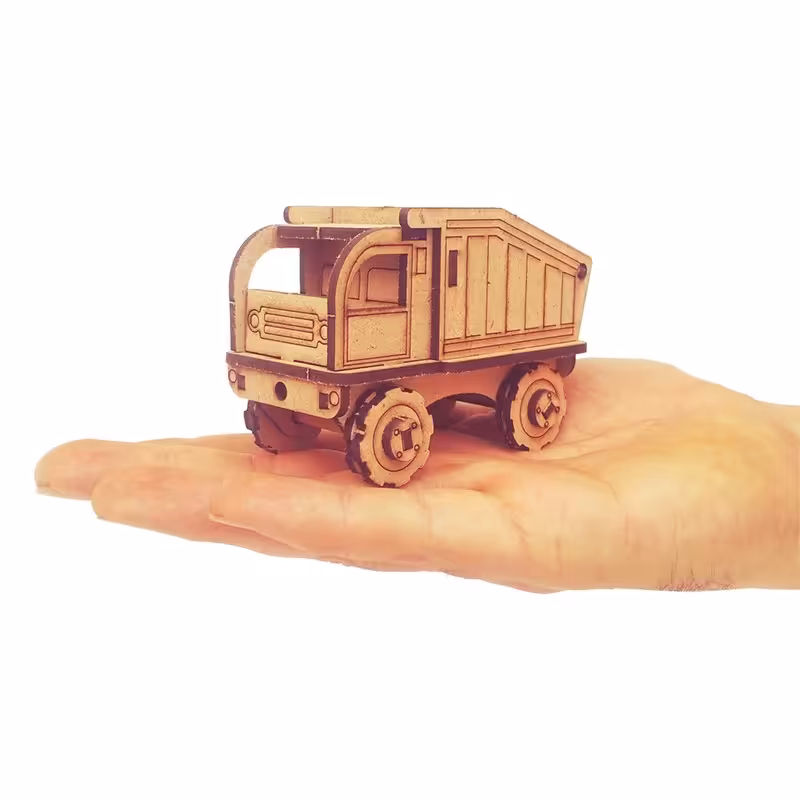 پازل ساختنی مدل کامیون 