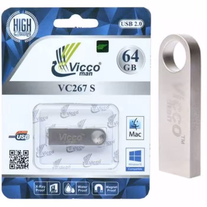 فلش 64 گیگ Vicco (گارانتی معتبر)