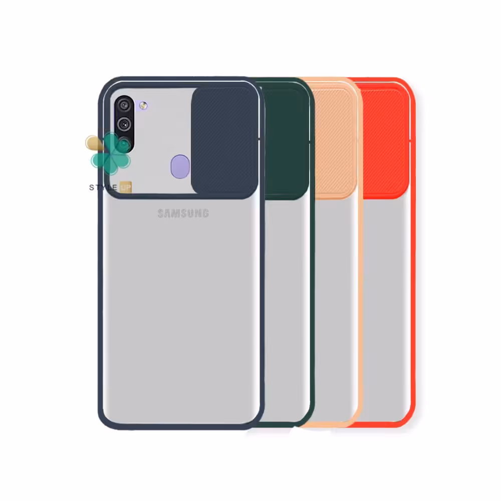 قاب گوشی پشت مات کم شیلد رنگی مناسب سامسونگ Galaxy M11