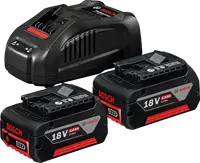 ست کامل باتری  18 ولت 5.0 آمپری و شارژر بوش – PACK 5A.H