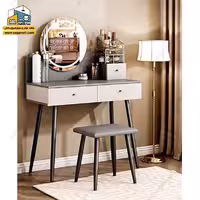 میز آرایش لامپ دار DMP152