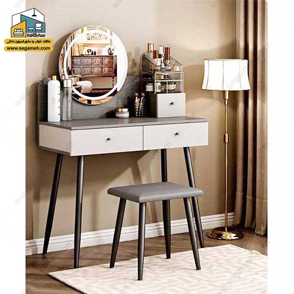 میز آرایش لامپ دار DMP152