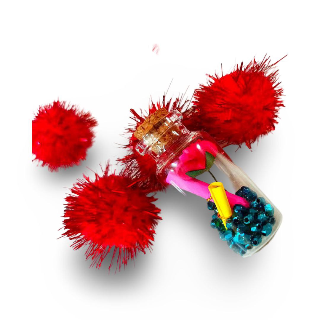 شیشه آرزو  مدل دل نوشته کار دست