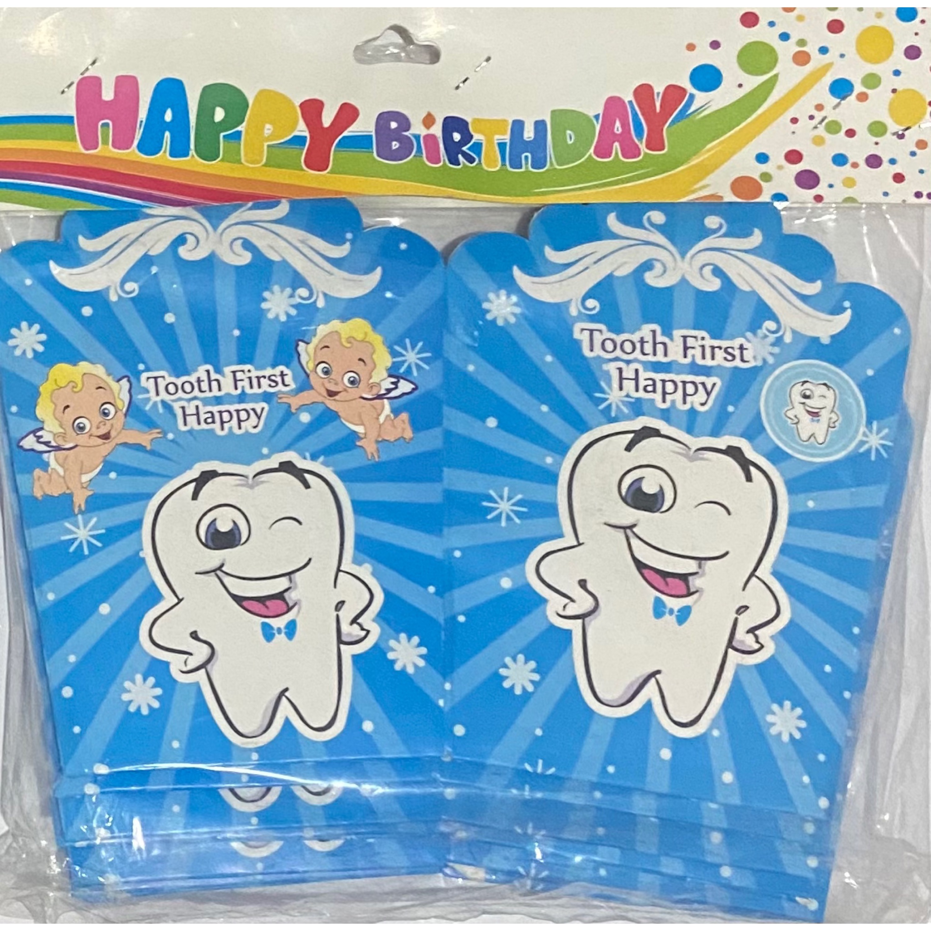 ظرف پاپکرن تم دندونی پسر(بسته 10عددی)