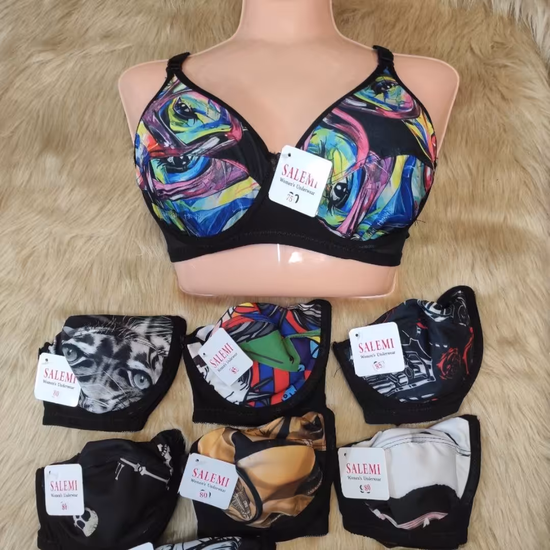 سوتین زنانه فنردار کمر یاردی اعلا در طرح بندی