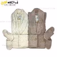 سرویس حوله عروس و داماد 10تکه گیپوردار برند GUMUS