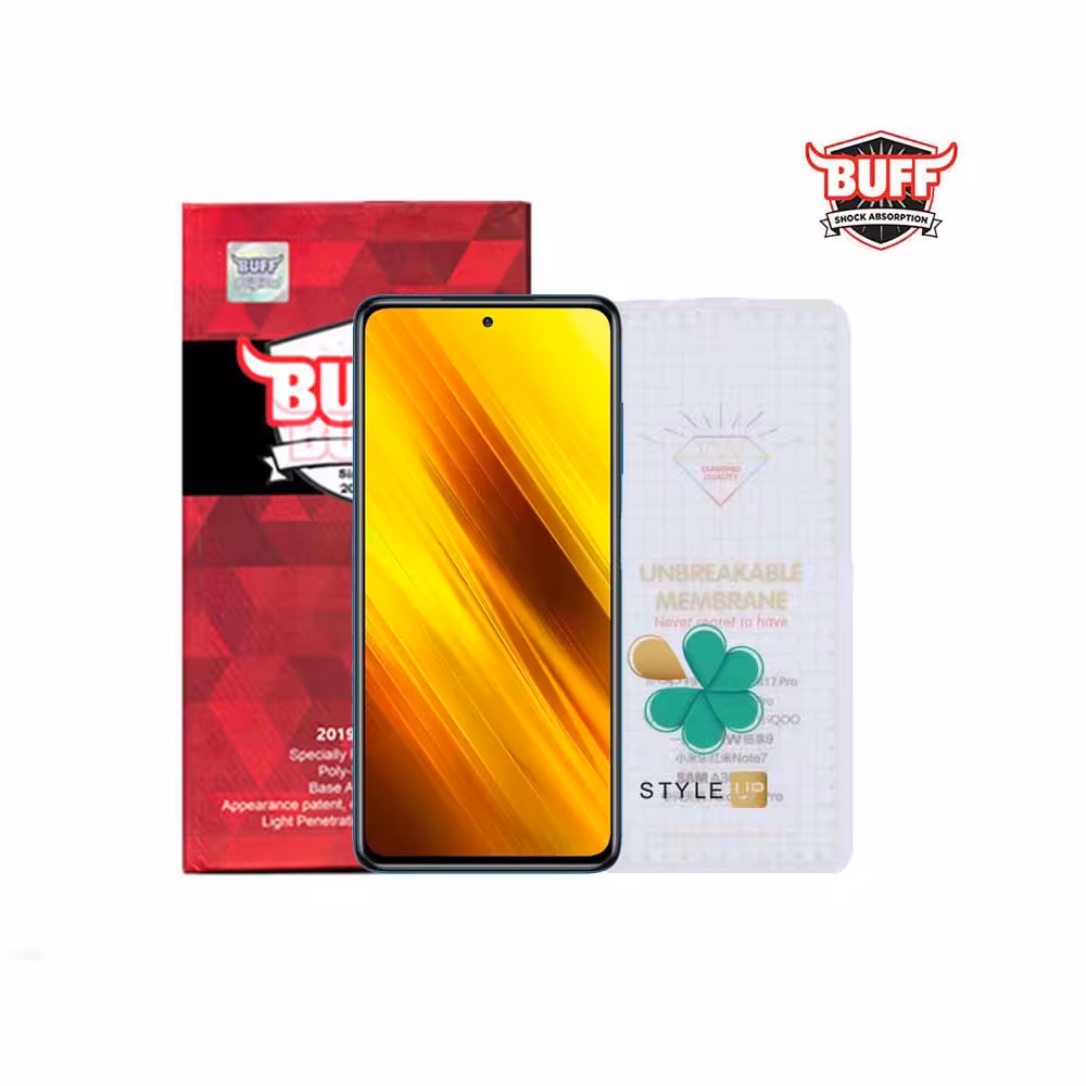 محافظ صفحه Hydrogel گوشی شیائومی Xiaomi Poco X3 برند Buff