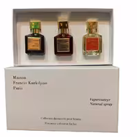 گیفت ست 3 عددی 25 میل  یونیسکس باکارات Gift Set 3x25ml (Baccarat Edp Extrait  Oud Satin Mood)