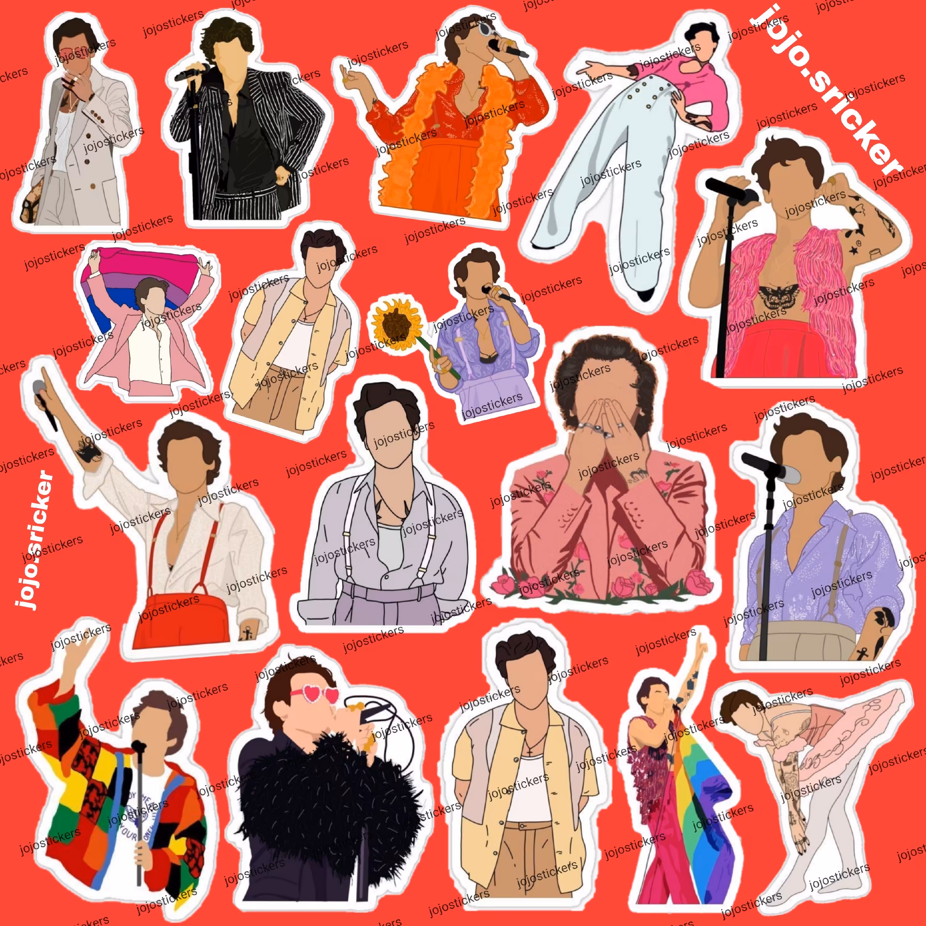 پک استیکر هری