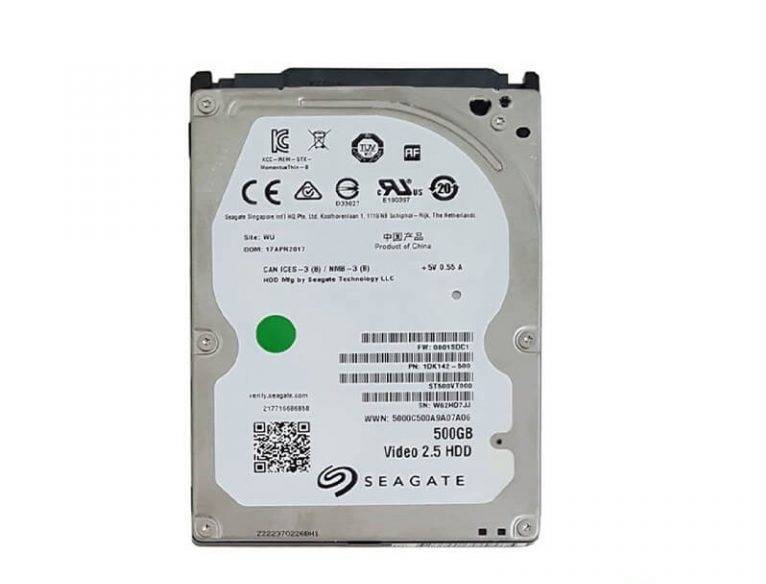 هارد دیسک لپ تاپ 500 گیگابایت سیگیت Seagate ST500VT000
