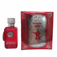 ادو پرفیوم مردانه زنانه الفخر مدل درهم روبی قرمز حجم 100 میل