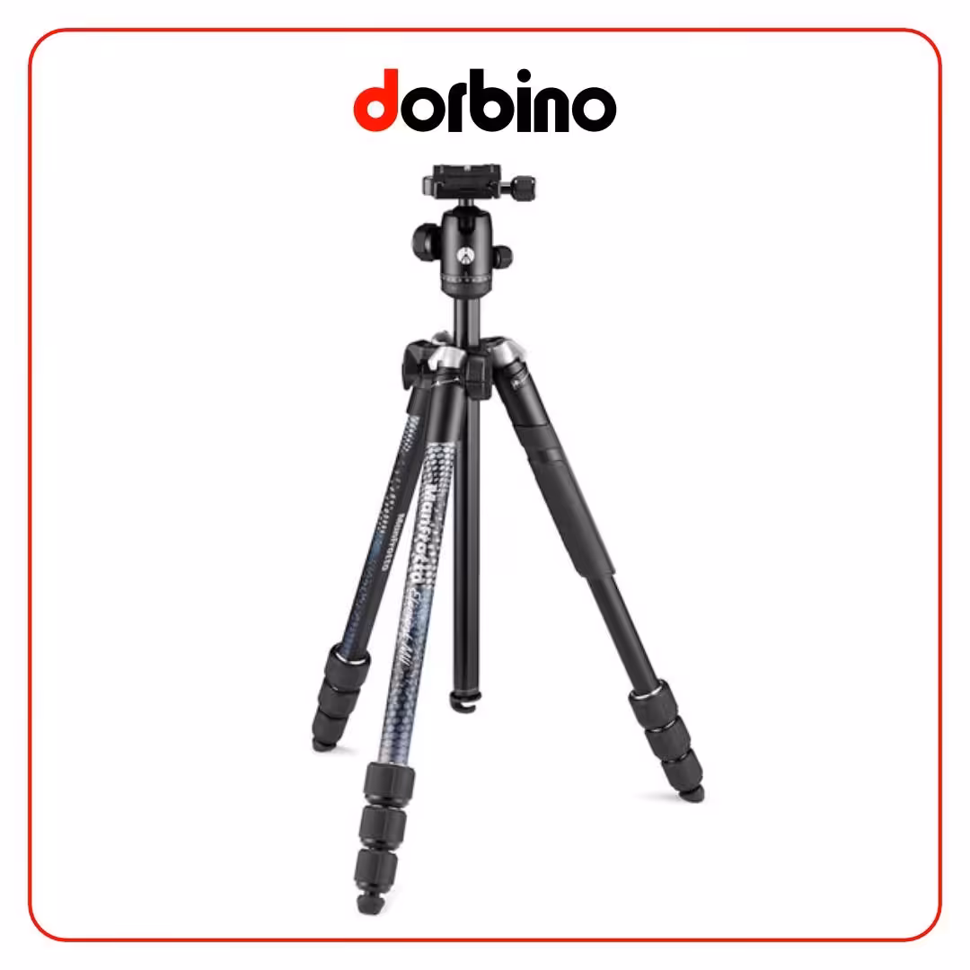 سه پایه عکاسی مانفرتو Manfrotto Element MII Aluminum Tripod with Ball Head (Black) - فروشگاه دوربین دوربینو