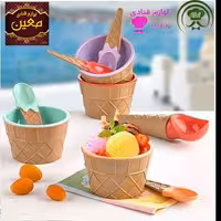 لیوان بستنی چهارنفره فانتزی