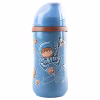 لیوان آبمیوه خوری سوپاپ دار 330 میل نیپ پسرانه