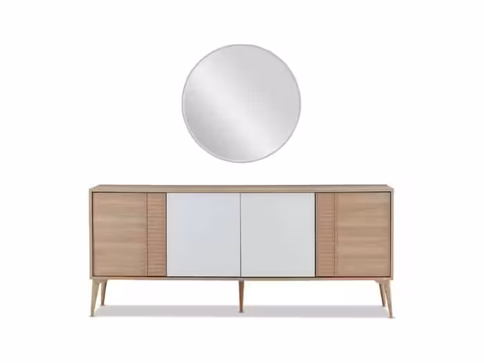 خرید قسطی آینه کنسول مینو | رویال مبل