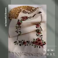 رانر گلدوزی شده 1 عدد