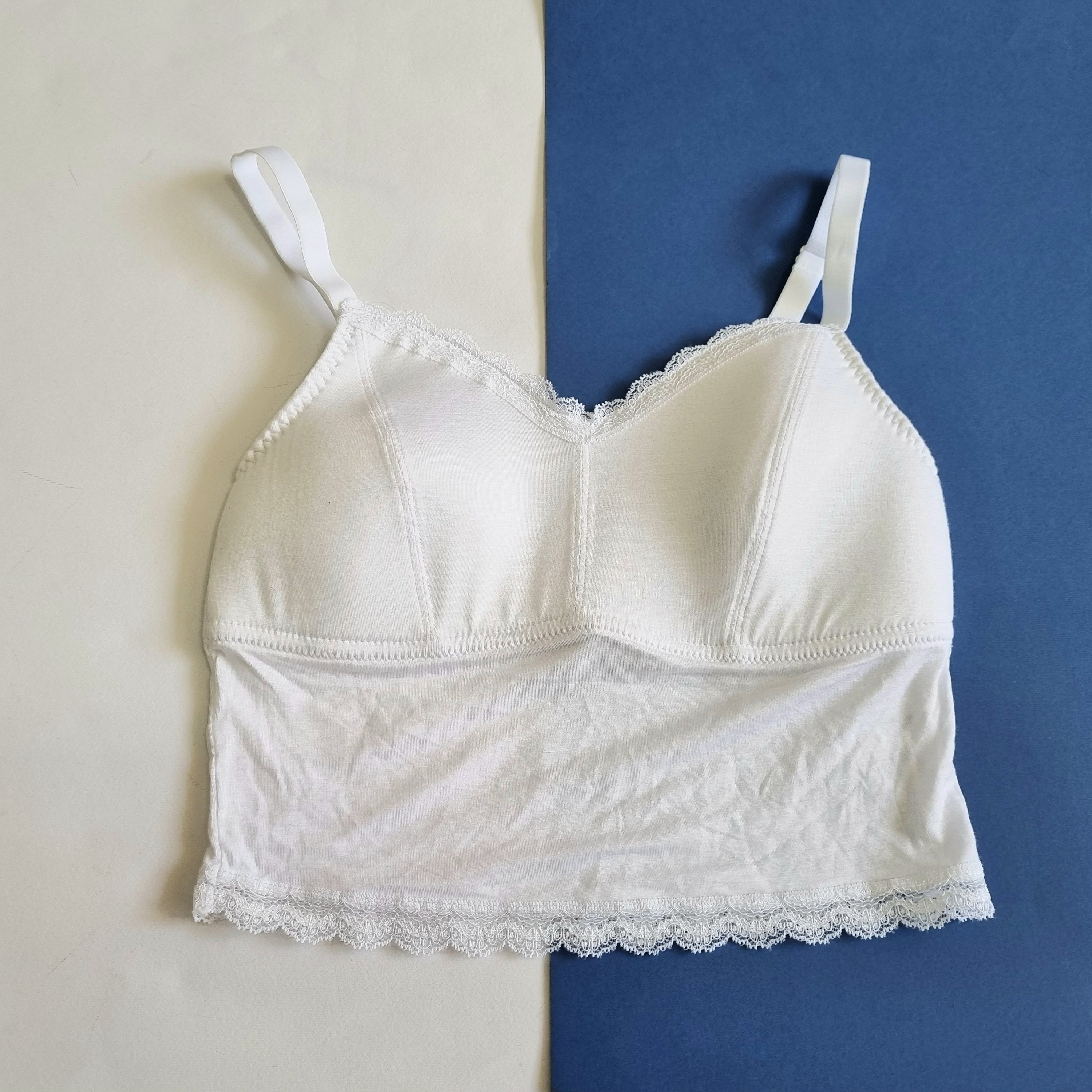 نیم تنه نیمتنه سفید نخی سایز 8 مناسب 36 برند تی یو TU انگلیس وارداتی جنس عالی فروشگاه اسمارا ESMARA