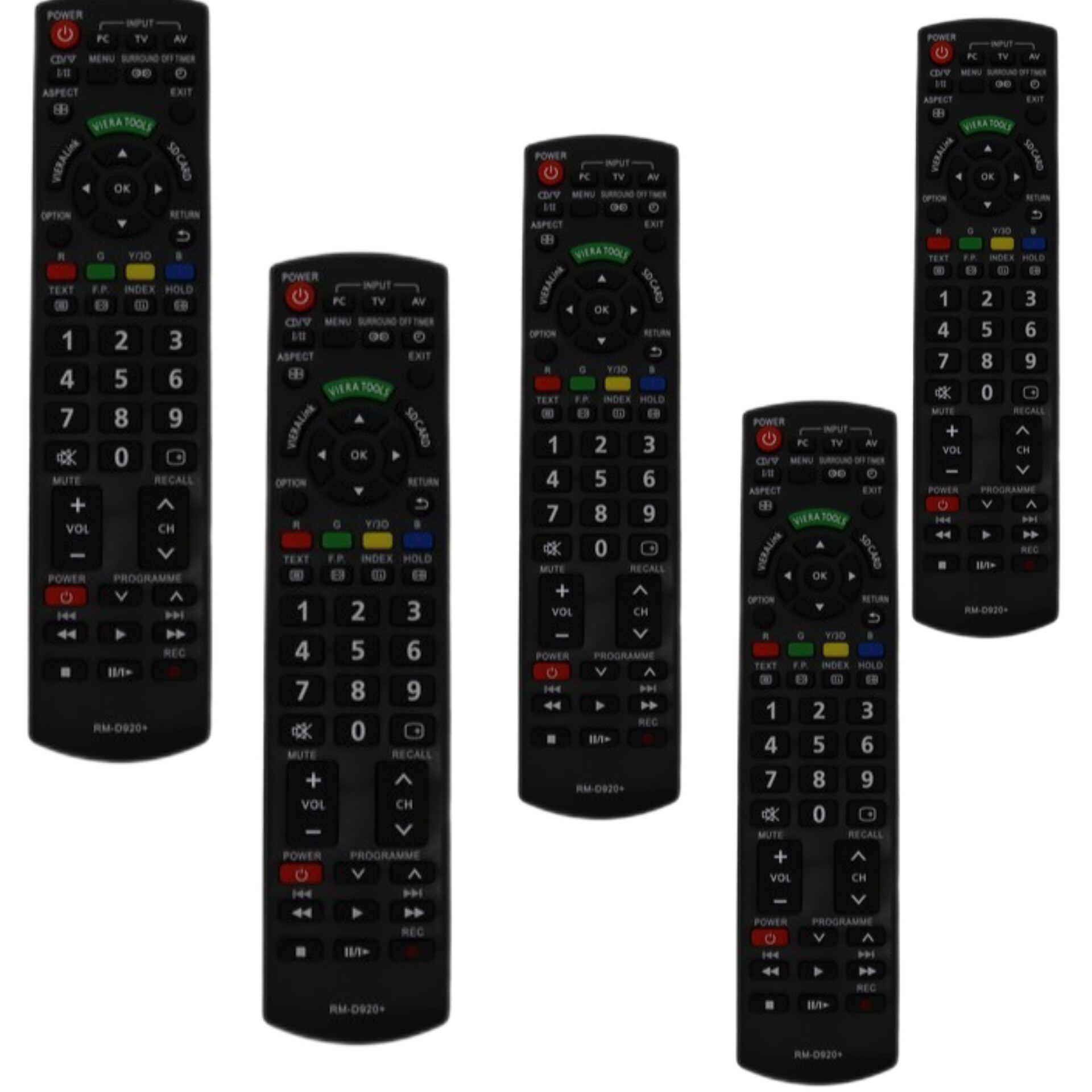 ریموت کنترل تلویزیون پانا سونیک مدلPanasonic- Rm-D920 تمام کنترل ها قبل از ارسال تست میشوند
توجه نمایید
معمولا زمانی ک