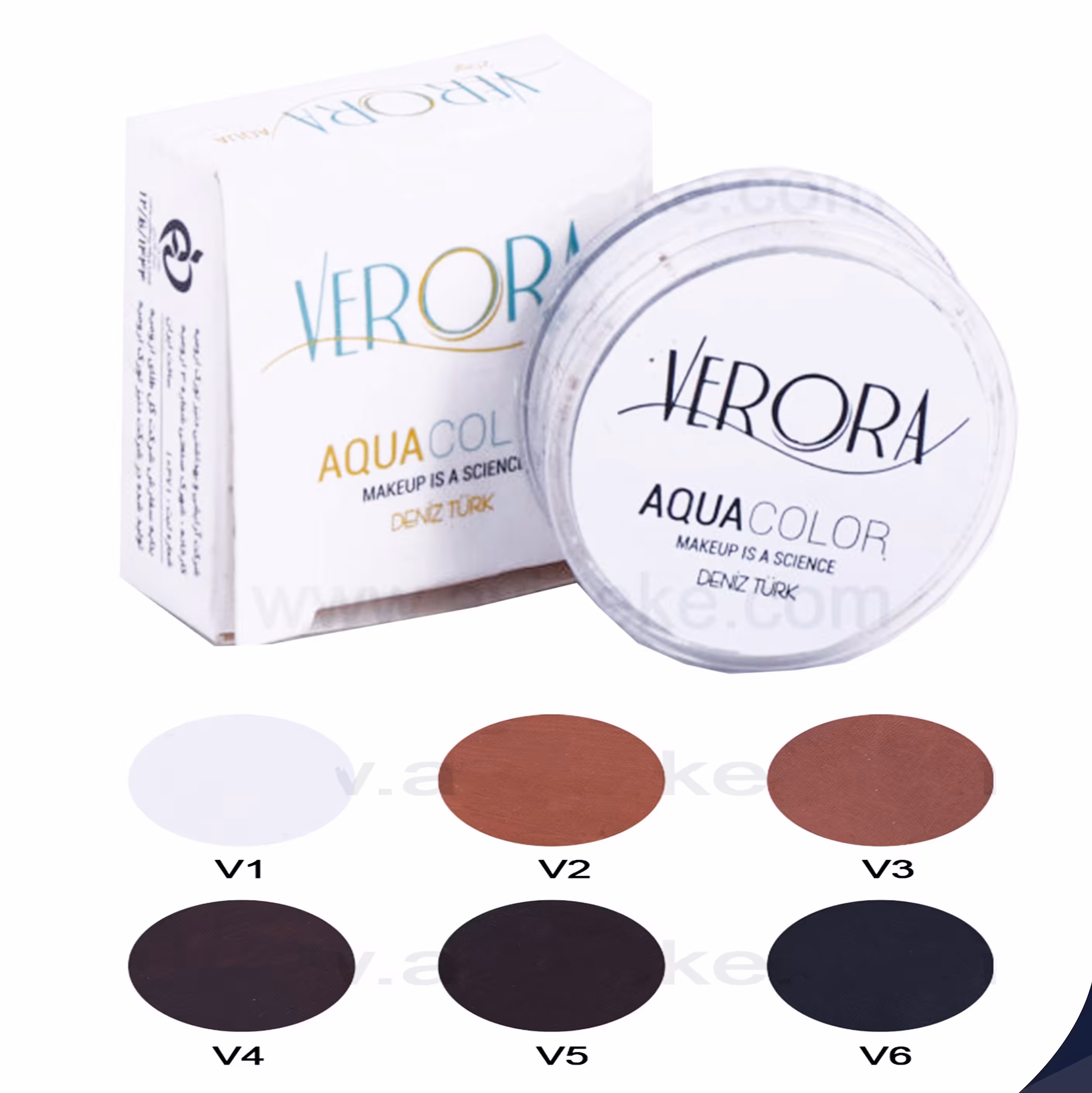 آکوا ابرو  ورورا سایه سنگی ابرو verora aqua