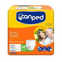 پوشک  شورتی بزرگسال جان پد Canped  ترکیه آنتی باکتریال ضد حساسیت سایز مدیوم 9 عددی