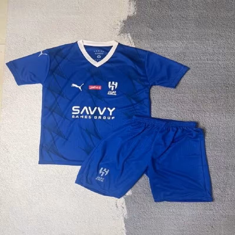 کیت بچگانه الهلال 2024 ( پیراهن و شورت )