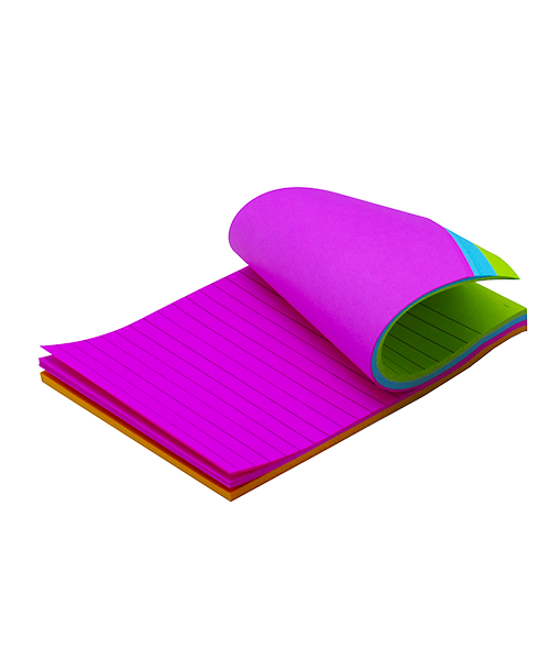 پوستیت استیک نوت رنگی خطدار سایز155*100 میلیمتر