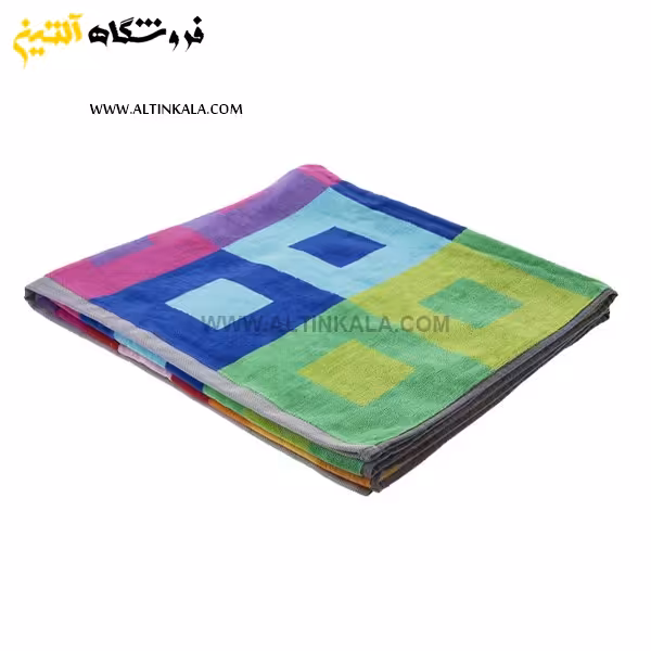 حوله دستی برق لامع طرح پیکاسو 90×50