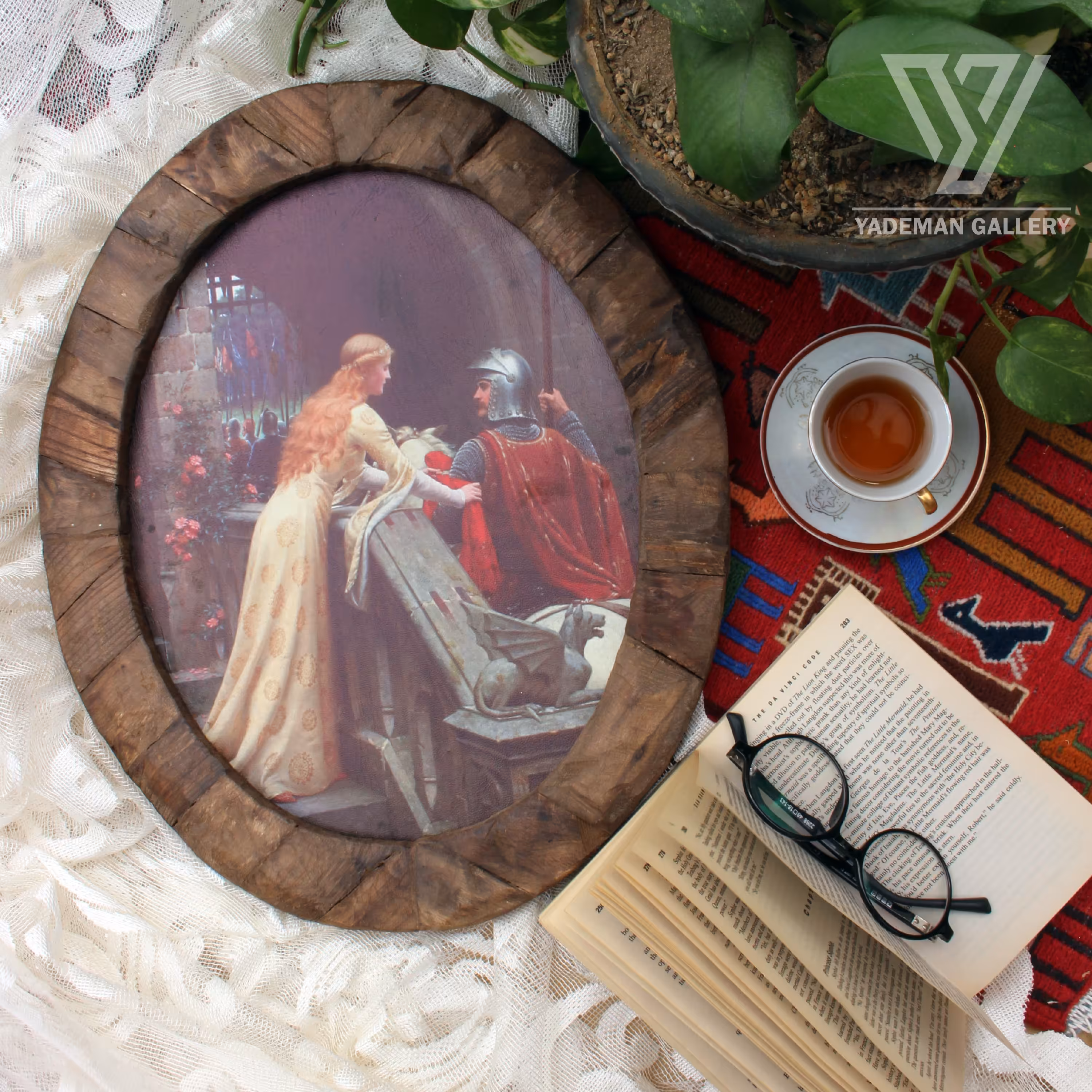 تابلو چوبی دکوراتیو یادمان با قابلیت شست و شو (شوالیه)