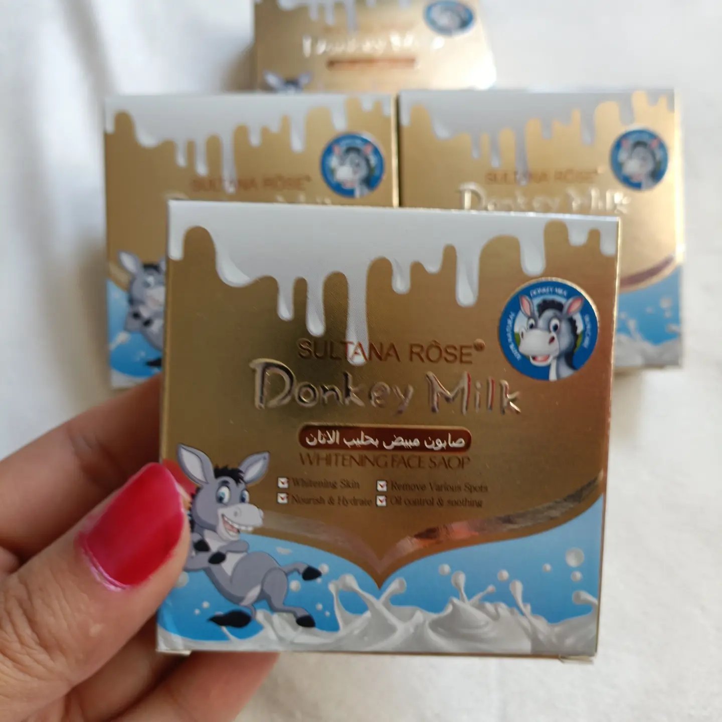 صابون شیر الاغ سلطانا رز