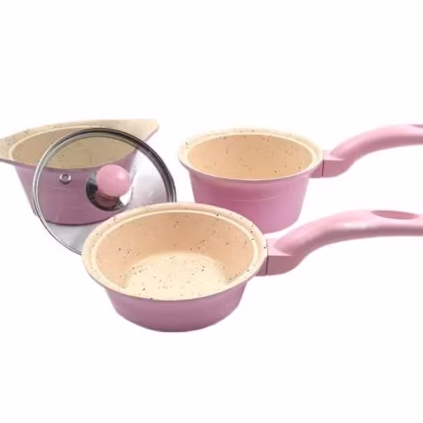 سرویس پخت وپز 4 پارچه کودک محصول عروس تفلون مدل دیاکو