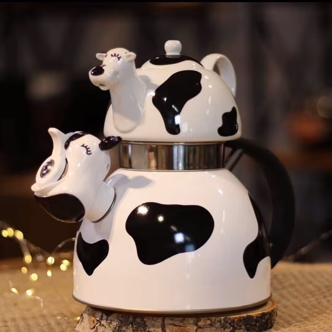 کتری قوری گاوی