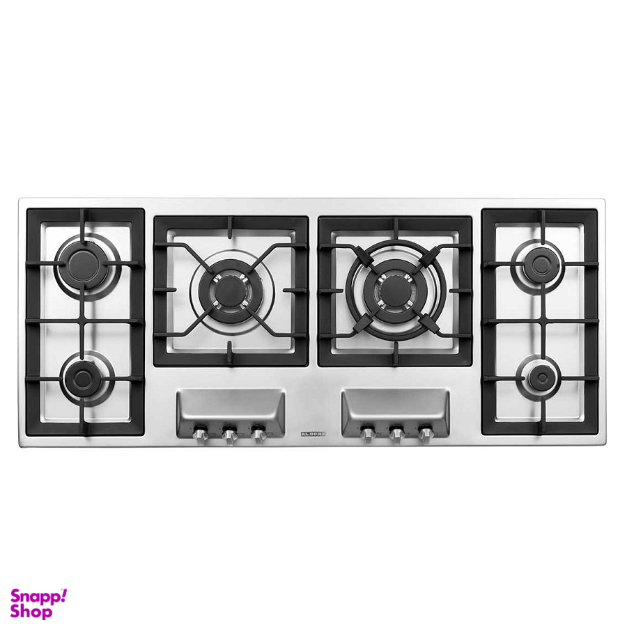 اجاق 6 شعله استیل البرز (Steel alborz) مدل S6125 i