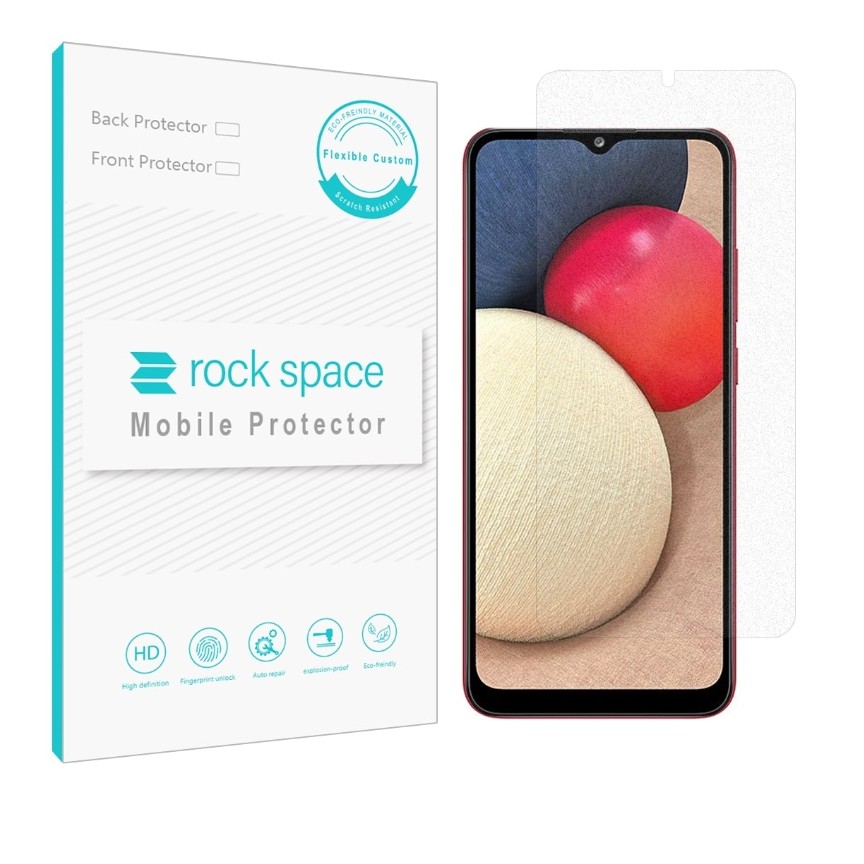 گلس مات نانو و ضد ضربه گوشی سامسونگ مدل A13 برند راک اسپیس

