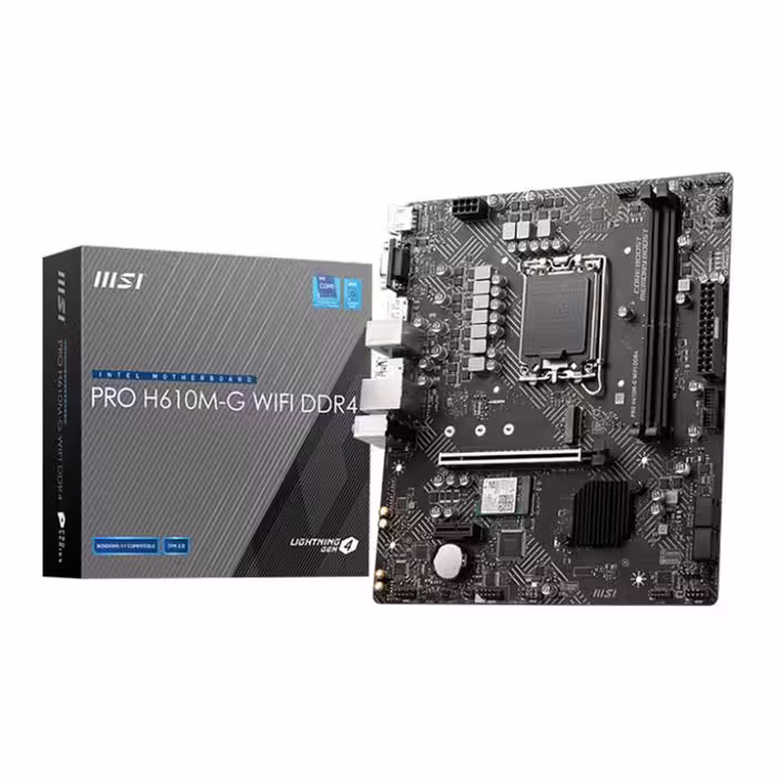 مادربرد ام اس آی MSI PRO H610M-G WIFI DDR4