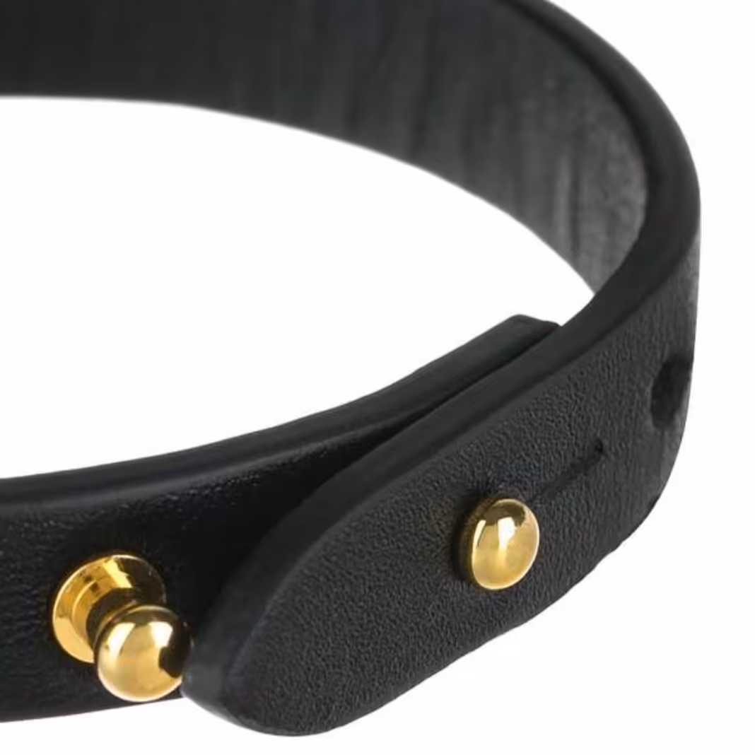 دستبند چرم طبیعی ضخیم بسیار با کیفیت و خوشرنگ