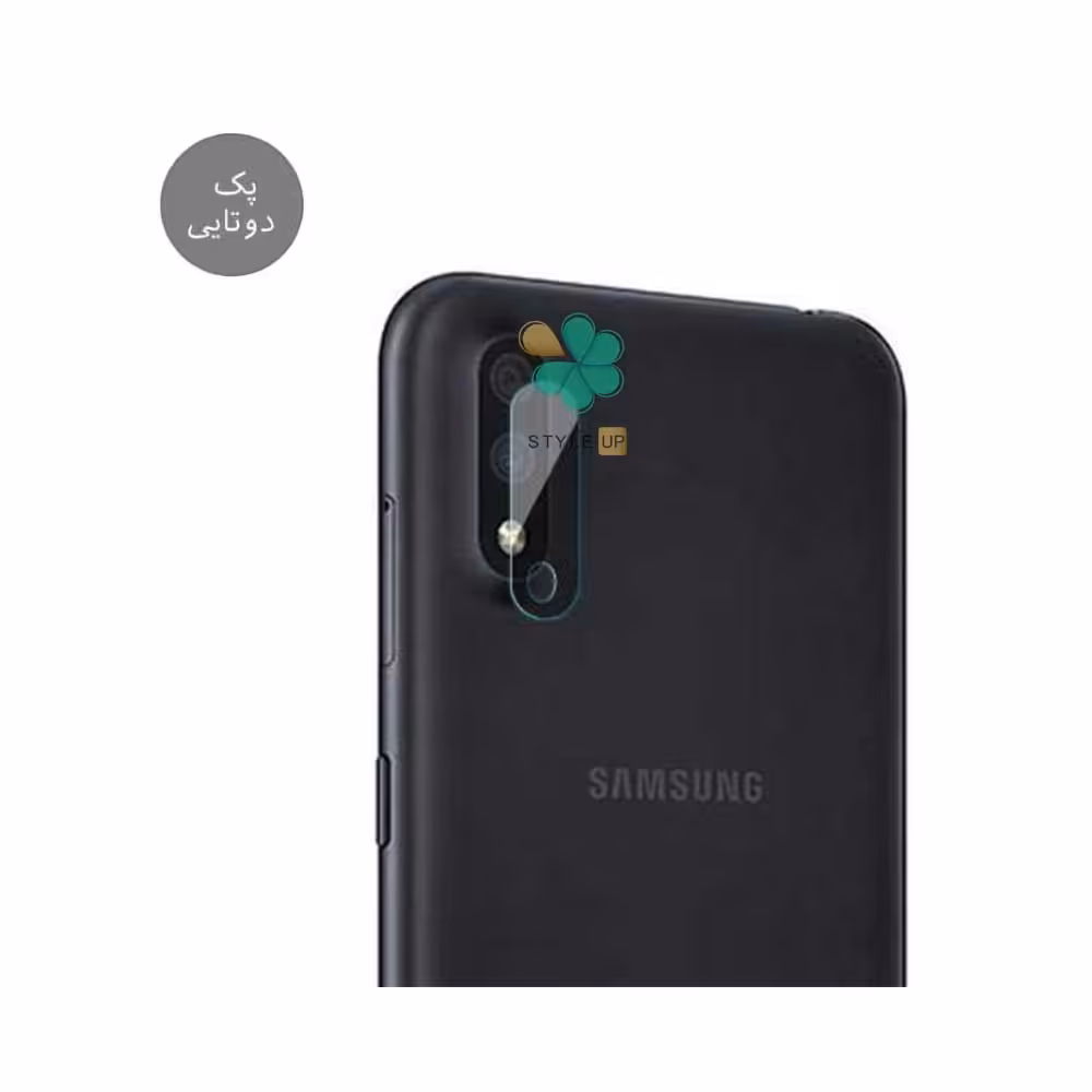 پک دوتایی محافظ لنز نانو سرامیک گوشی سامسونگ Samsung M01