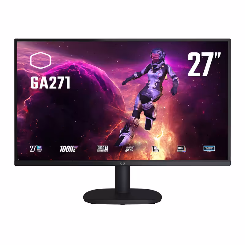 مانیتور مخصوص بازی کولر مستر مدل GA271 سایز 27 اینچ