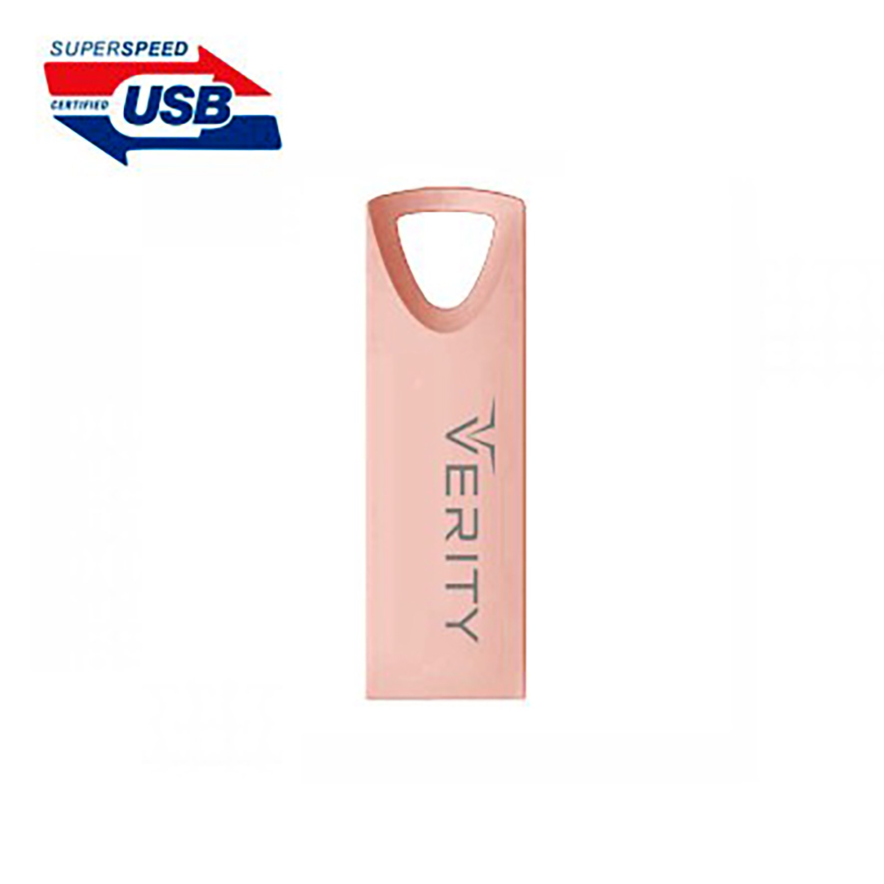 فلش وریتی USB 3.0 مدل V809 ظرفیت 32 گیگابایت رزگلد