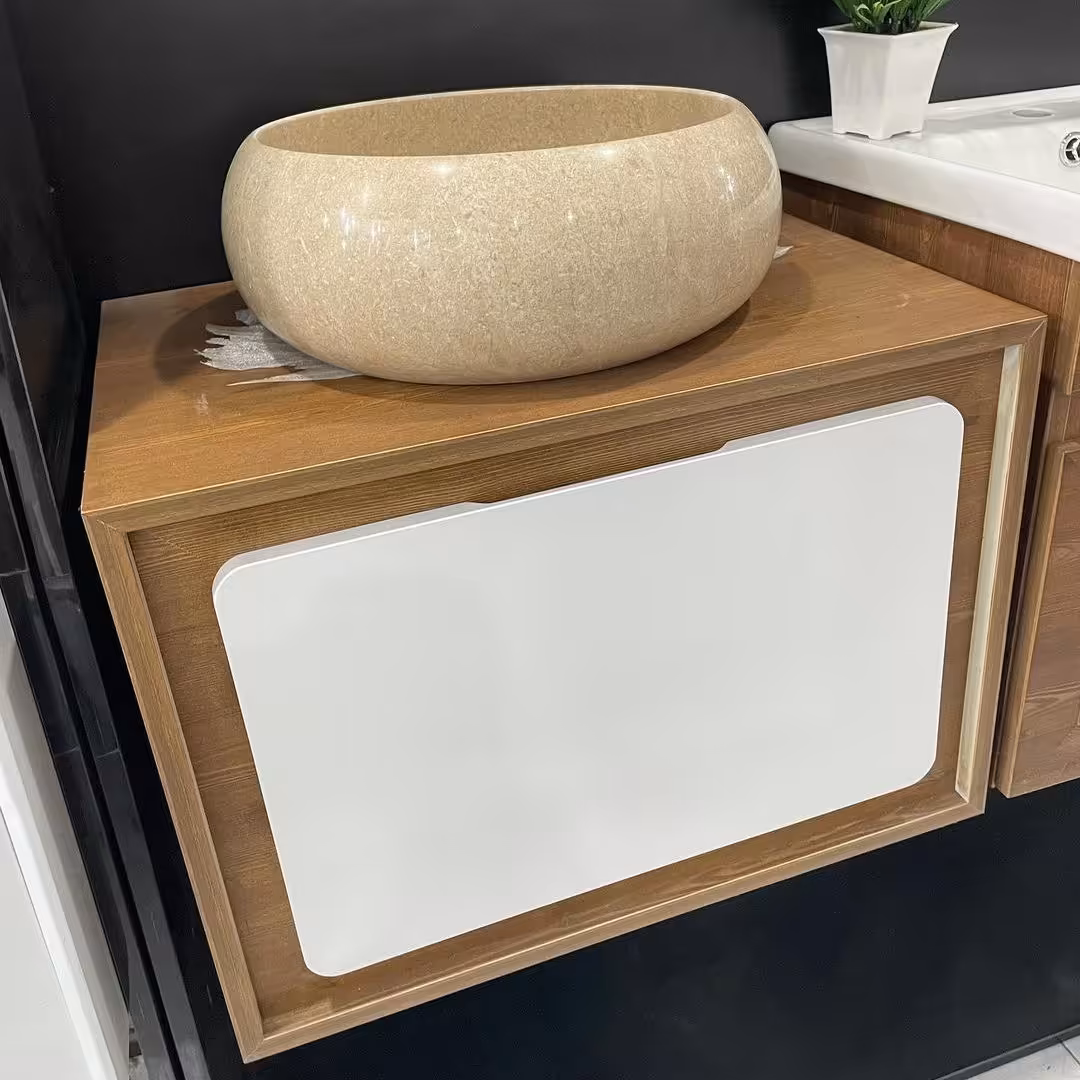 روشویی کابینتی مدل w11 ابعاد 40 در 60 تمام پی وی سی ارسال به سراسر ایران