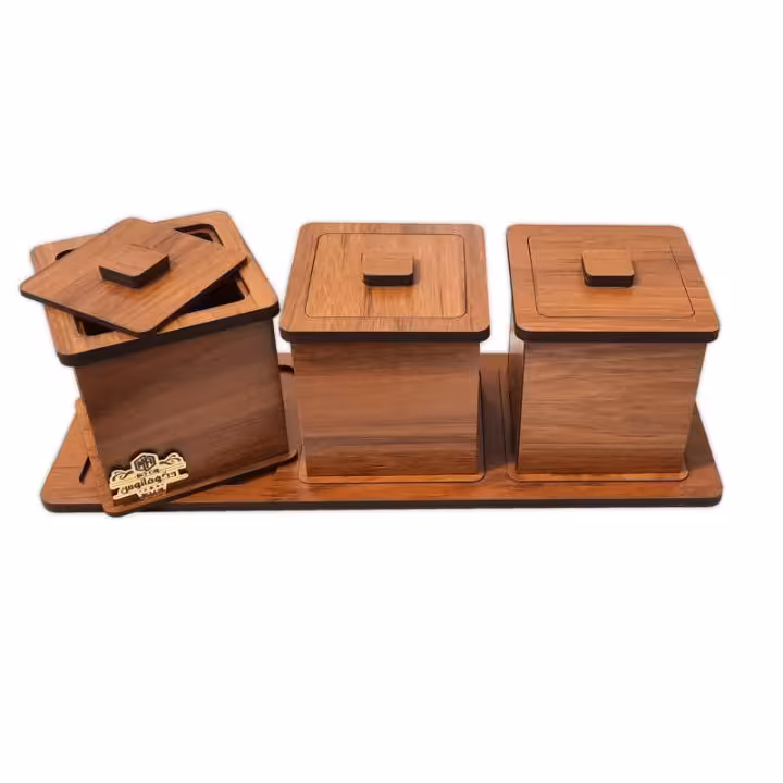 ظرف پذیرایی مجموعه 4 تایی