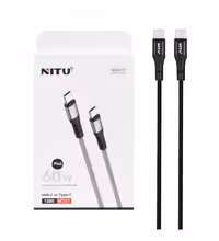 کابل شارژ تایپ سی به تایپ سی نیتو مدل NC127