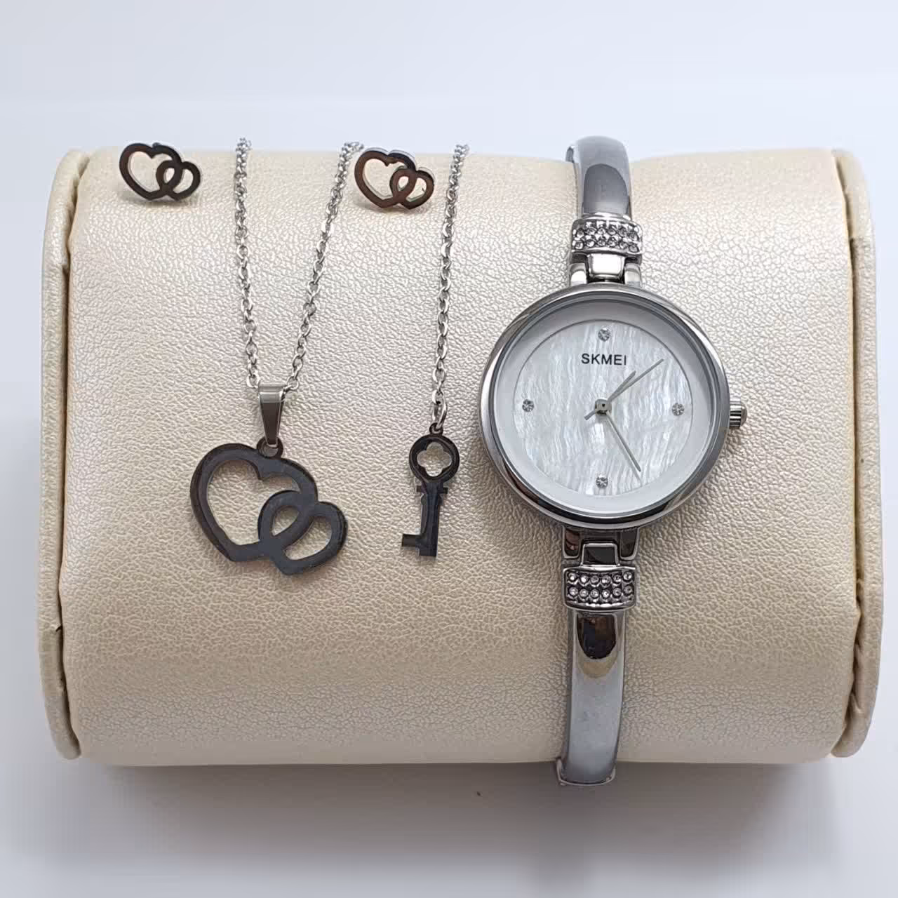 ست ساعت و نیم ست و آویز اسکمی SKMEI