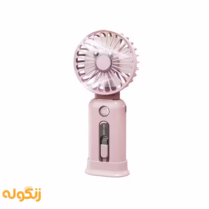 پنکه دستی و پاوربانک گرین لاین مدل Wind Mate ظرفیت 10000 میلی‌آمپر ساعت - زنگوله
