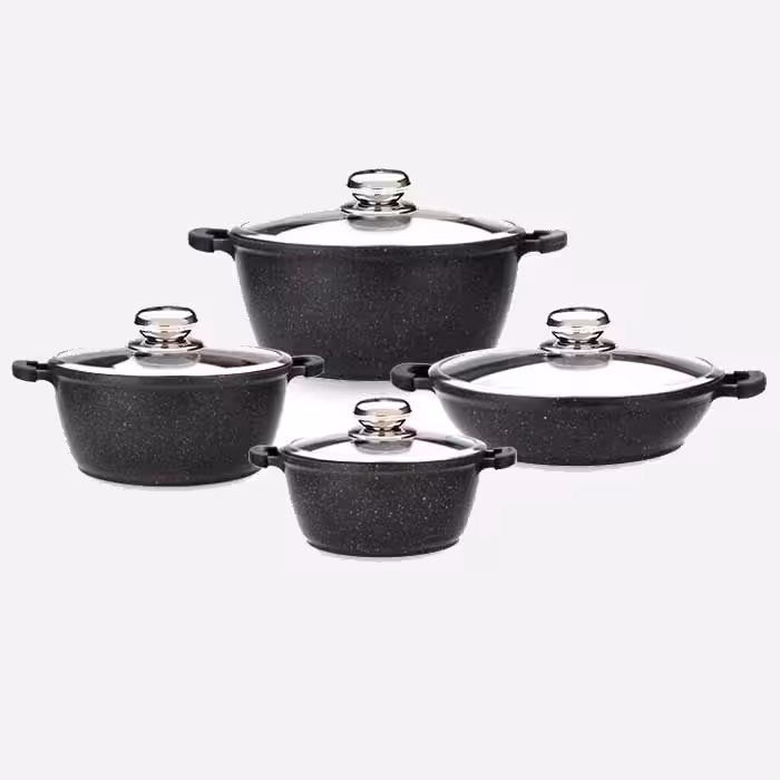 سرویس قابلمه 8 پارچه گریپ زرساب RP-7610