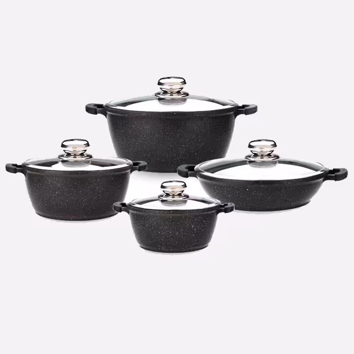 سرویس قابلمه 8 پارچه گریپ زرساب RP-7610